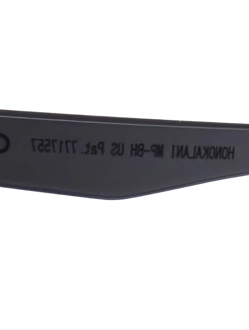Maui Jim Honokalani MJ455-14 Polarized Sunglasses Translucent Black